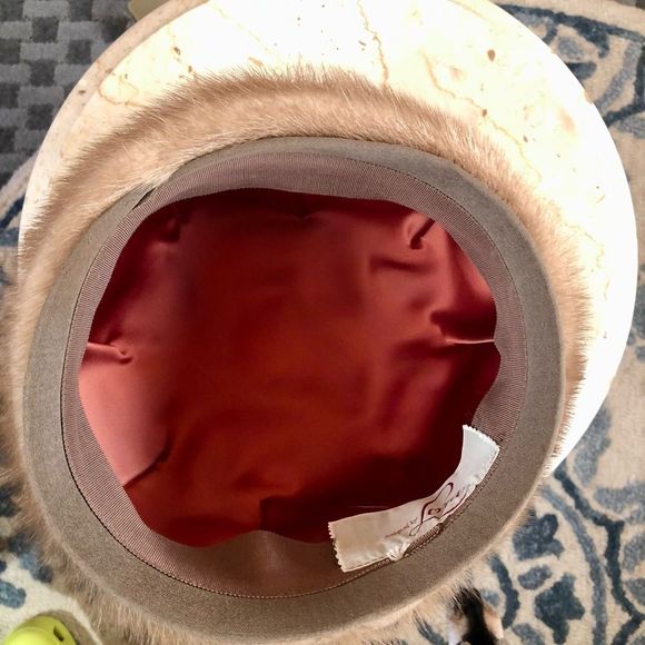 VINTAGE Mink Hat - Picture 4 of 6